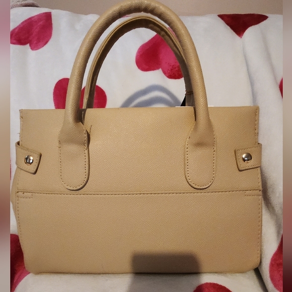 Bebe Evie Twist Lock Logo Satchel - Picture 6 of 11
